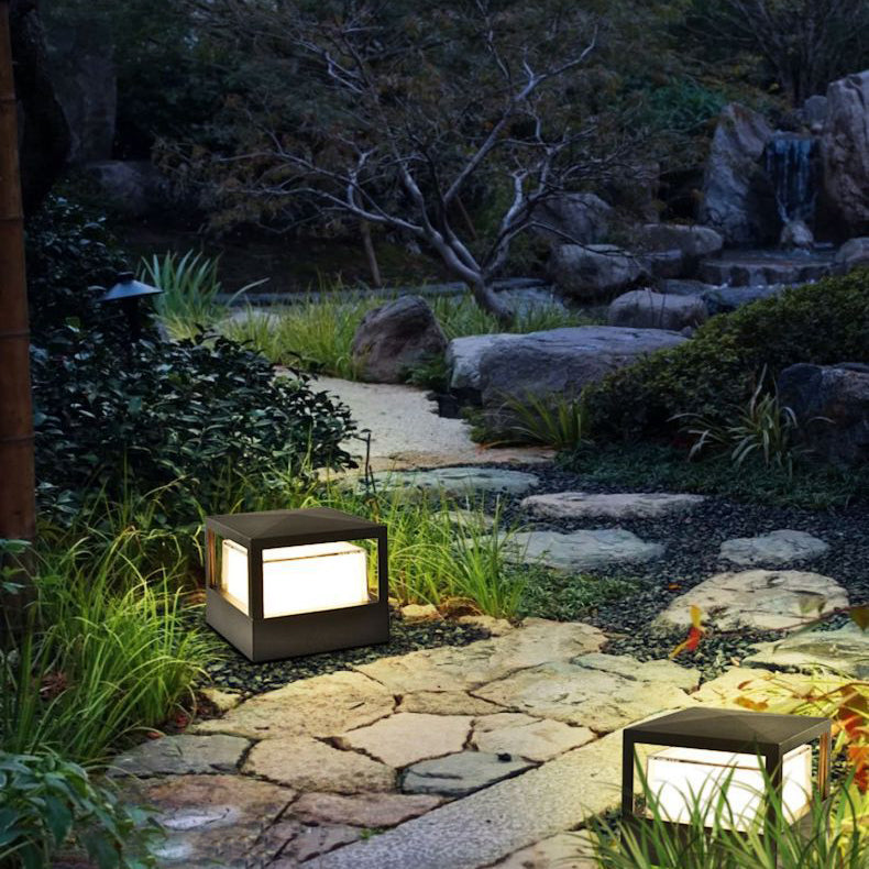 Moderne Vierkante LED Buitenlamp Waterdicht