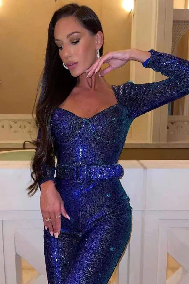 Marissa Pailletten Jumpsuit