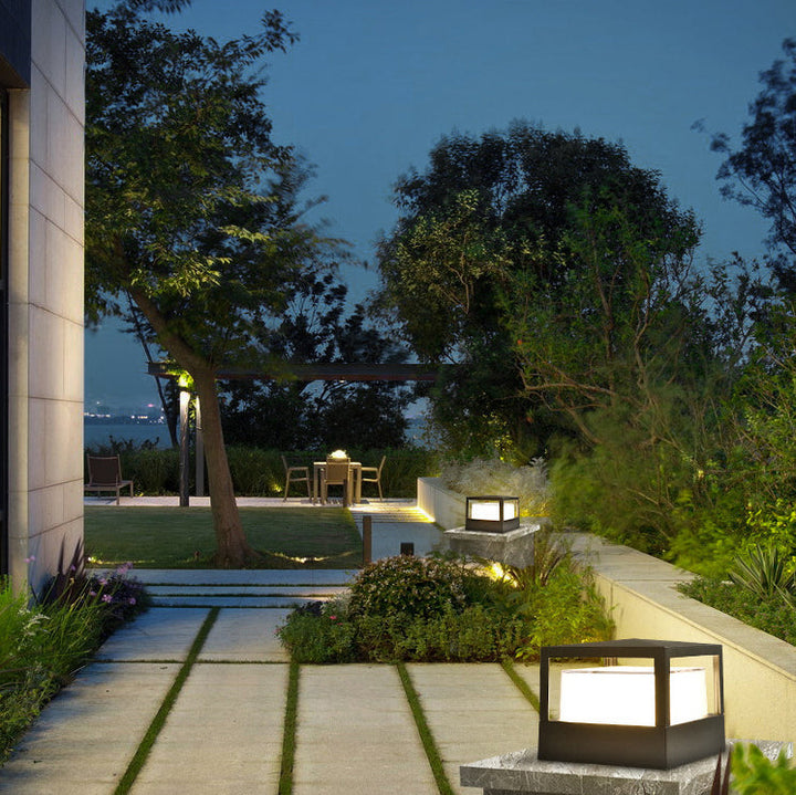 Moderne Vierkante LED Buitenlamp Waterdicht