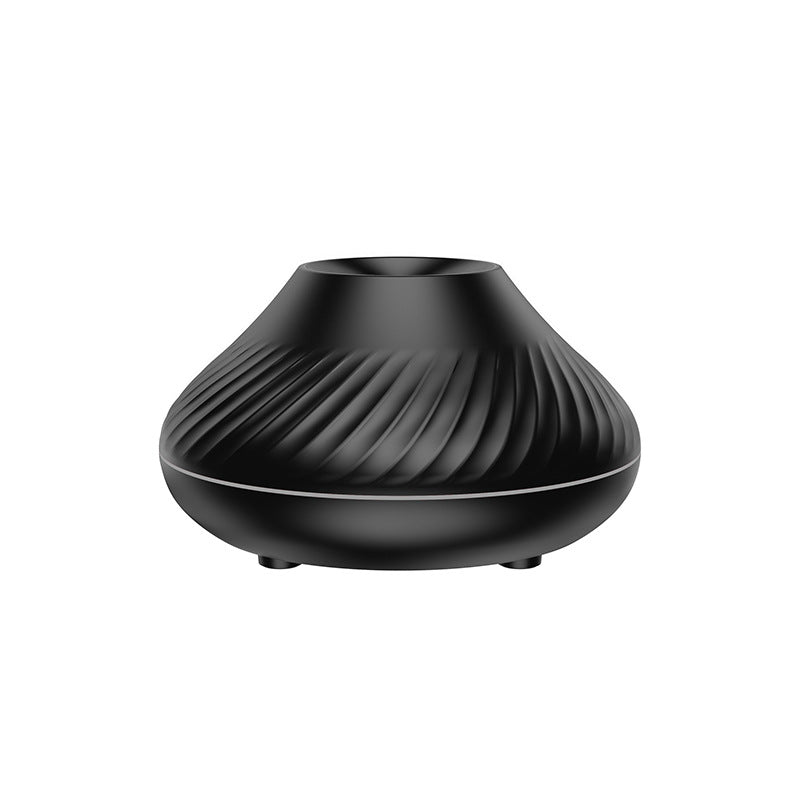 Vlam aroma diffuser met 7 kleuren licht, 130 ml en 8 uur werking