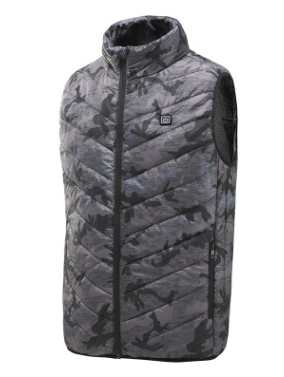 Verwarmd bodywarmer voor dames en heren, ook in camouflage