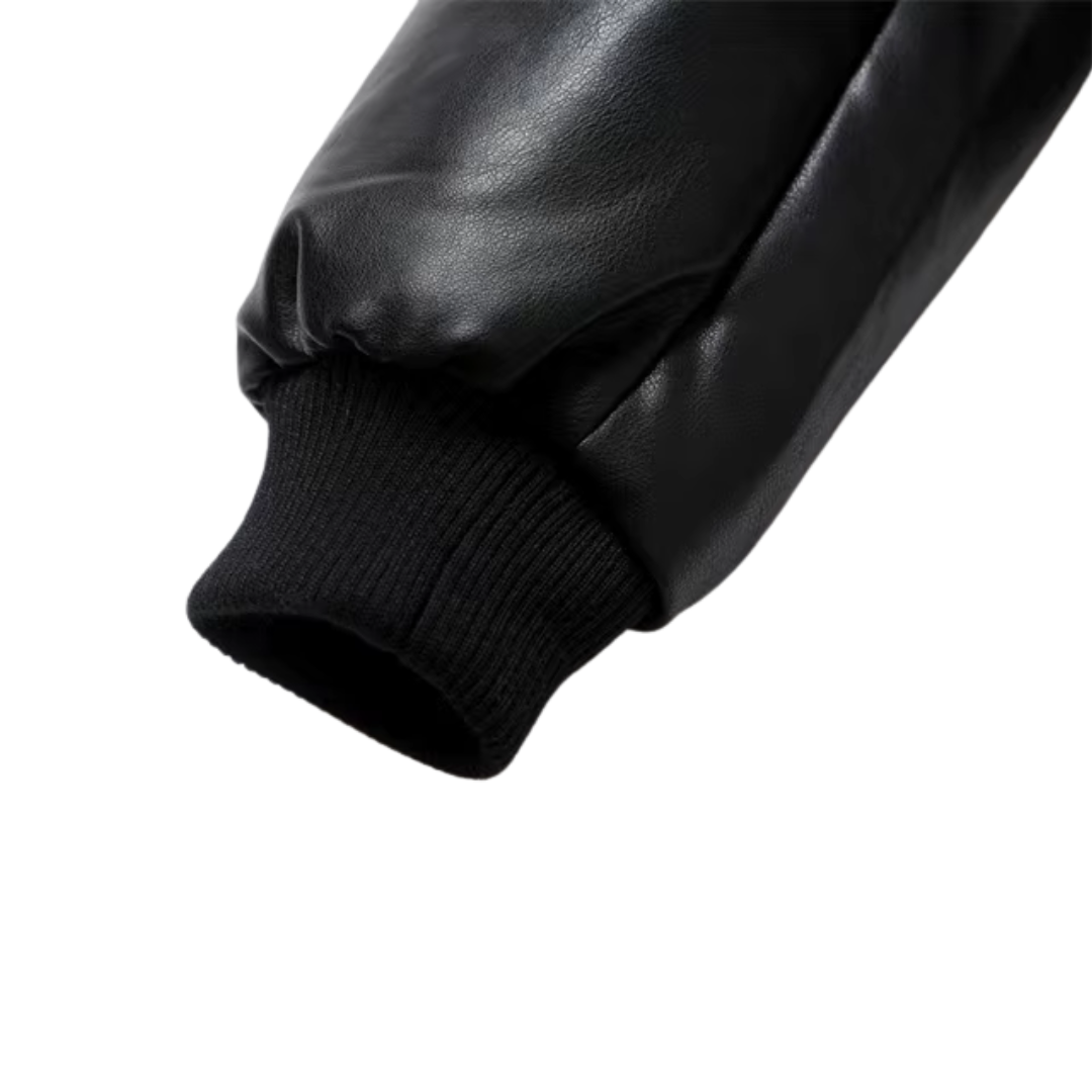 Nova – Faux Leren Bomberjack