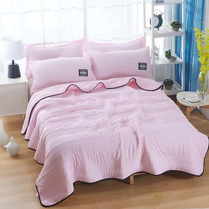 De Everchill Ice Cooling Blanket houdt je de hele nacht comfortabel en koel