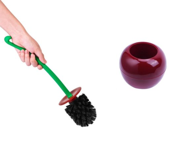 Unieke kersen WC-borsel - Perfecte Cadeau