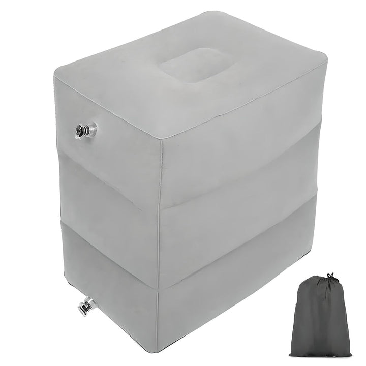 Opblaasbare reisvoetensteun