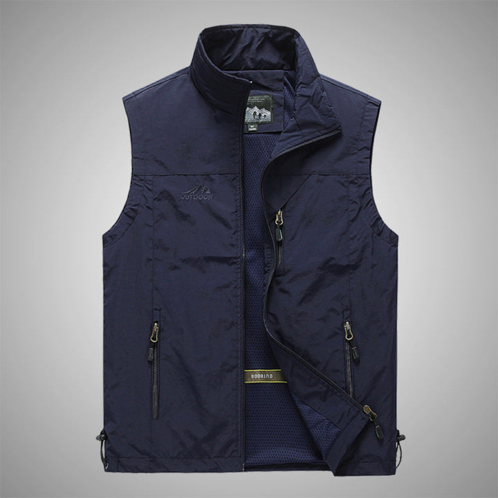 Comfortabel outdoor bodywarmer voor heren