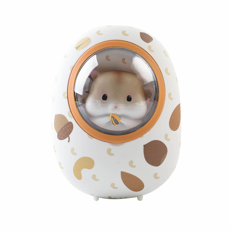 Hamster-handwarmer met powerbank 5000 mAh en 4 warmtestanden