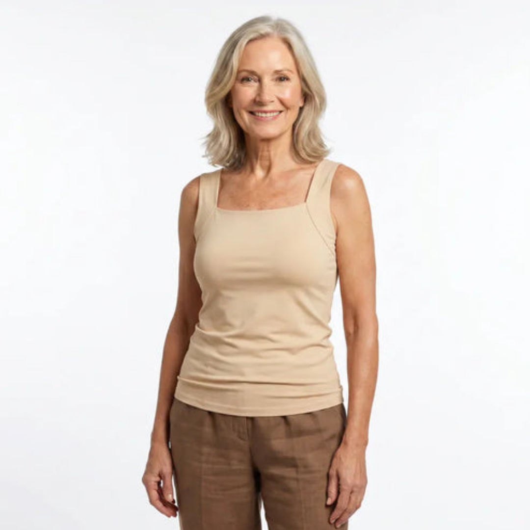 Comfortabele ondersteunende top voor dames