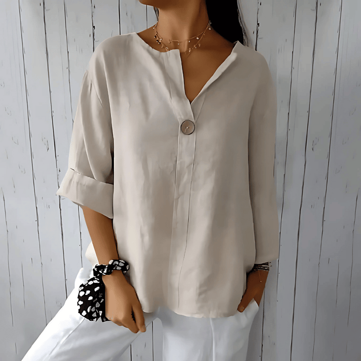 Losse zomerblouse voor dames