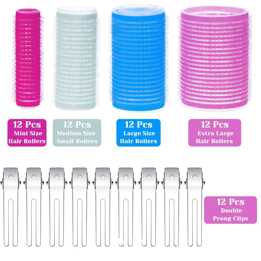 Set Zelfklevende Krulspelden – Multicolor Krulspelden