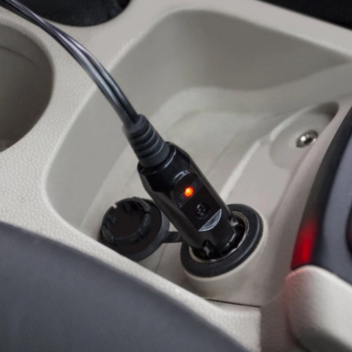 Elektrische warmtedeken voor in de auto met 12V-stekker