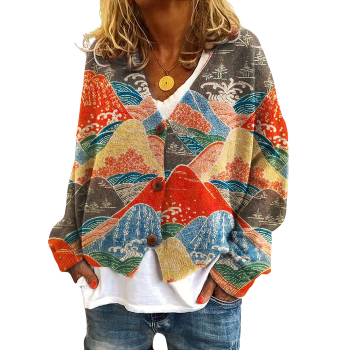 Loose Fit Cardigan Dames