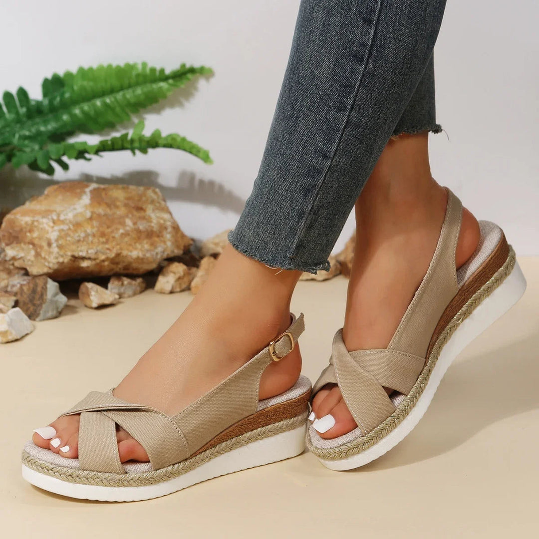 Juliette – Sandalen met Sleehak Voor Dames
