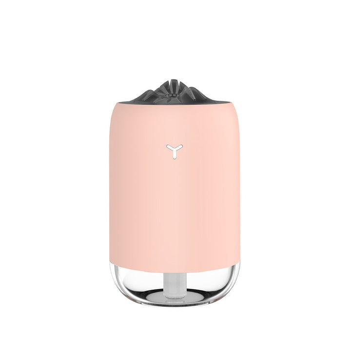 Mini vlam luchtbevochtiger via USB met timer van 2 tot 8 uur