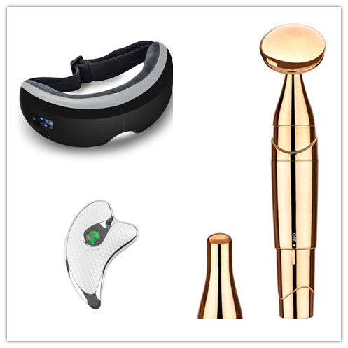 Oogmassage-apparaat met warmte, luchtdruk en bluetooth-muziek