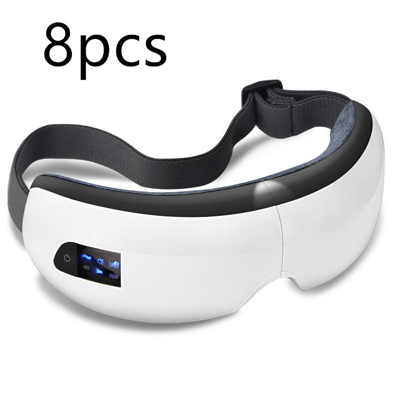 Oogmassage-apparaat met warmte, luchtdruk en bluetooth-muziek
