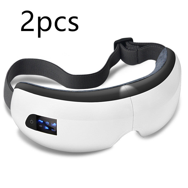 Oogmassage-apparaat met warmte, luchtdruk en bluetooth-muziek