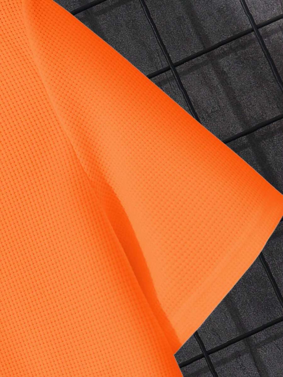 Heren Linnen T-shirt met Knoopsluiting