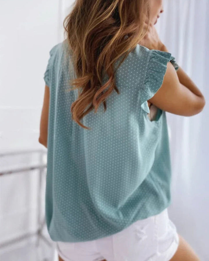 Blouse met Strikdetail Dames
