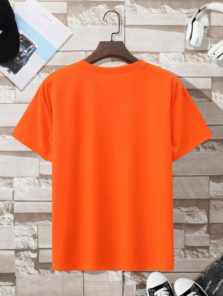 Zomerse T-shirt voor Heren - ideaal voor Koningsdag!