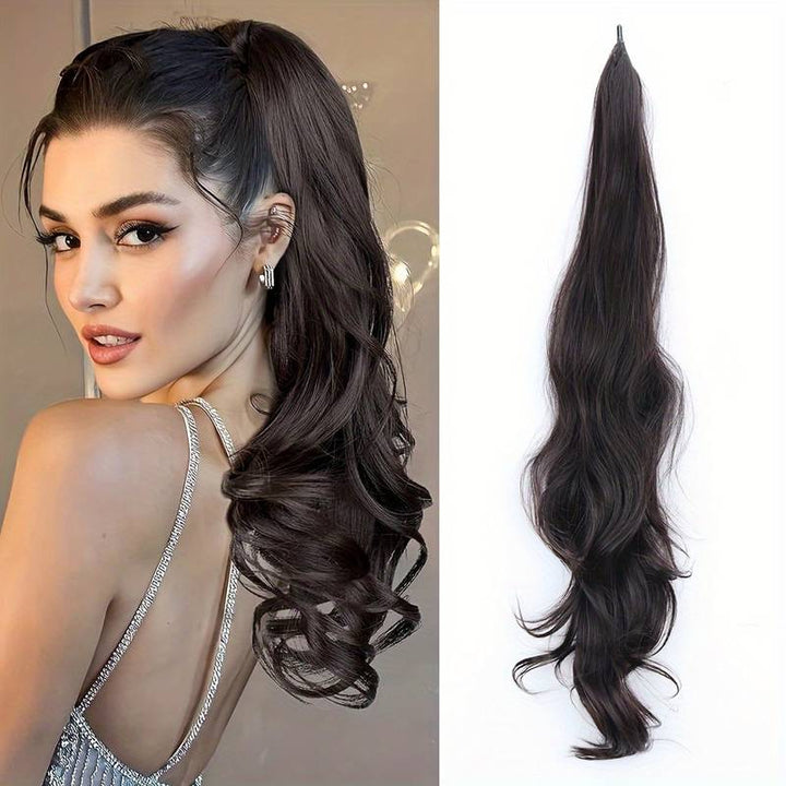 GlamWrap JLO Flexibele Paardenstaart – Voor Schitterend Lang Haar