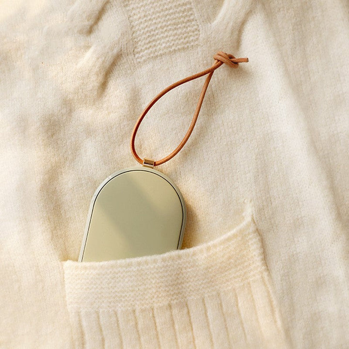 Handwarmer met powerbank 5000 mAh, aan twee kanten warm