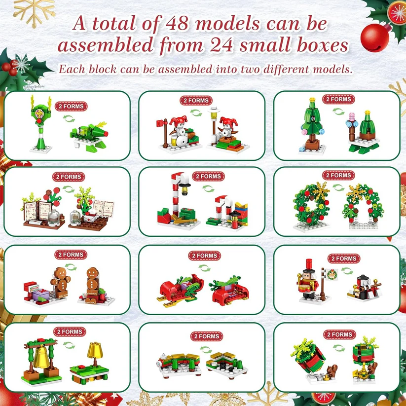 Bouwsteentjes Adventskalender