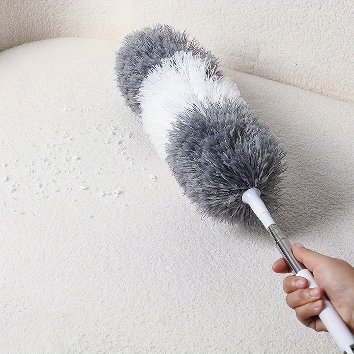 Duster in Microvezel Uittrekbaar – Wasbaar, Flexibel en Perfect voor Hoge Plafonds