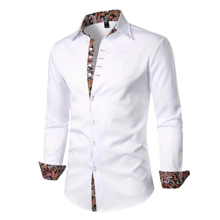 Stijlvol Modern Overhemd, Party Blouse Voor Heren - Julian