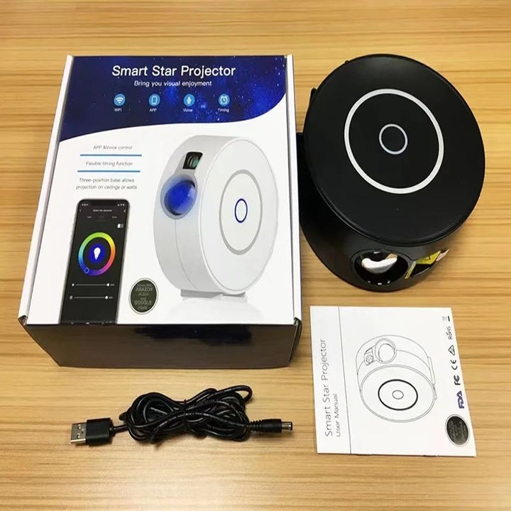 AuroraSmart - Wifi Galaxy Projector met Spraakbesturing en App Controle