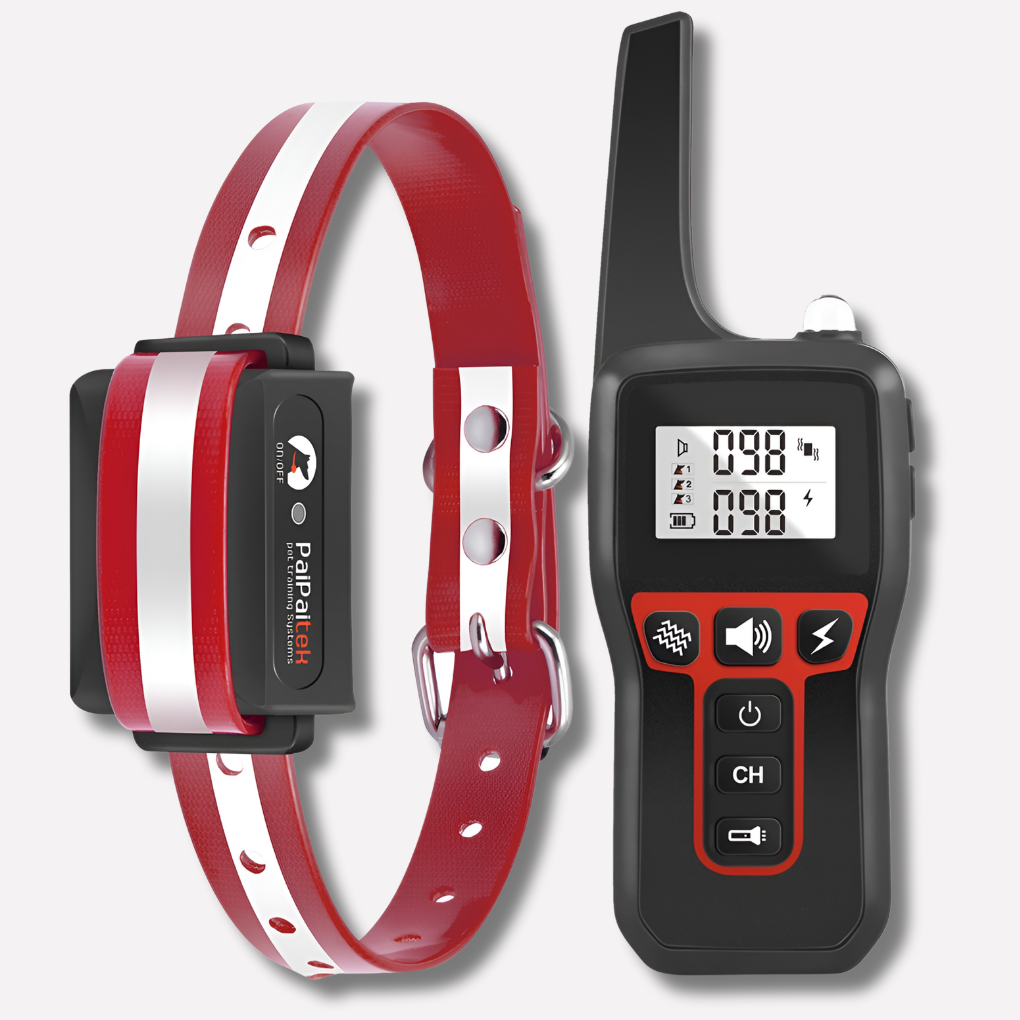 1000m waterdichte hondentrainingshalsband, oplaadbaar, afstandsbediening