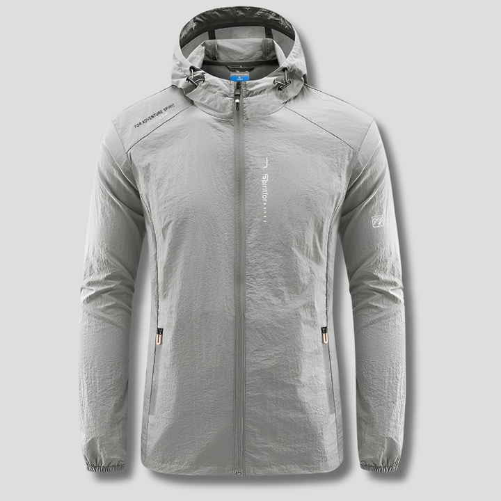 Ultralichte, wind- en zonbestendige zomerjas met capuchon voor heren