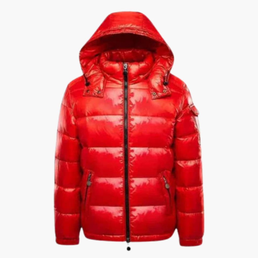 Unisex Puffer Jacket met Capuchon Sale prijs
