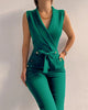 Mouwloze Jumpsuit met V-hals Dames