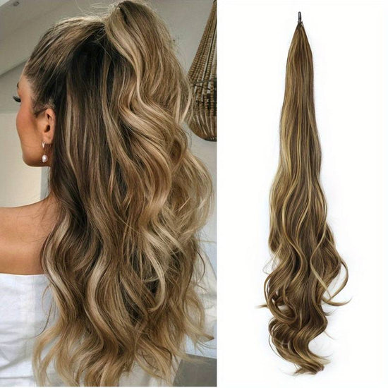 GlamWrap JLO Flexibele Paardenstaart – Voor Schitterend Lang Haar