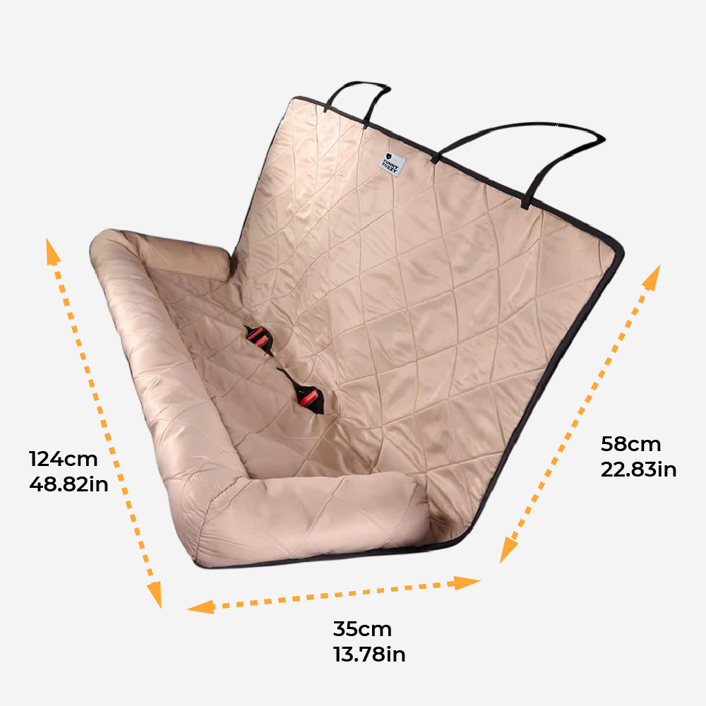 Comfortabel Autobed voor Honden - RoadPaw