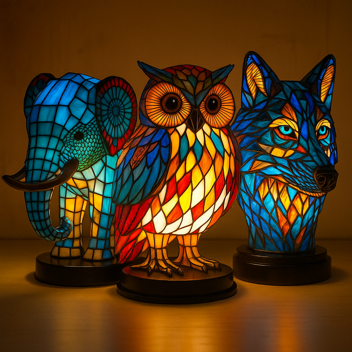 Unieke stijl van gekleurd glas voor sfeervolle interieurs