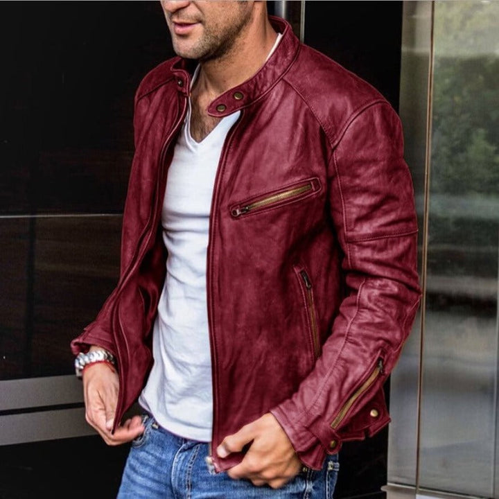 UrbanRider – PU Leather Motorcycle Jacket