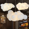 Witte Wolken Hanglamp Voor Slaapkamer - CloudGlow