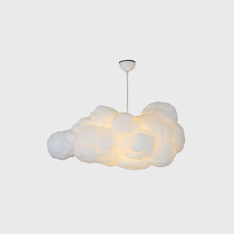 Witte Wolken Hanglamp Voor Slaapkamer - CloudGlow