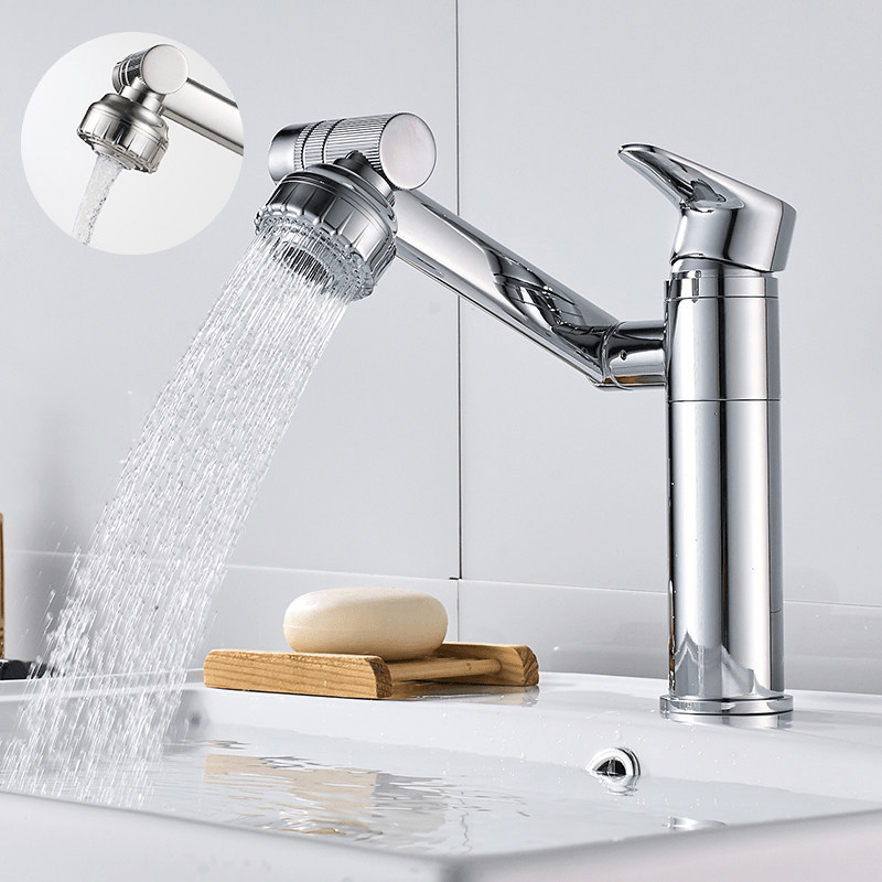FLEXISPOUT – Flexibele 360° Kraan met Sproeifunctie voor de Wastafel