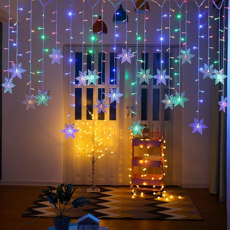 LED-lichtsnoer met Sneeuwvlokken | Binnen & Buiten