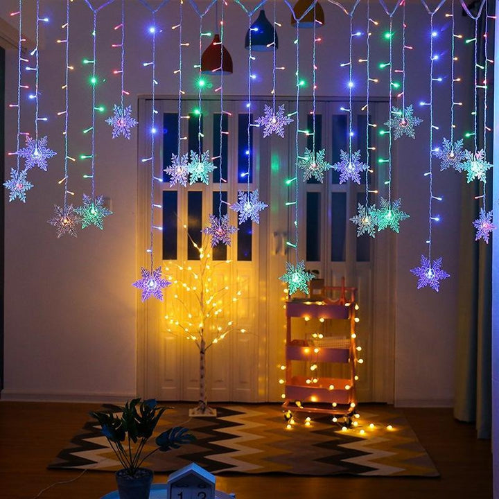LED-lichtsnoer met Sneeuwvlokken | Binnen & Buiten