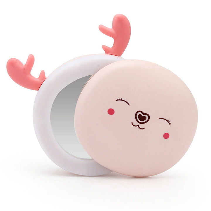 3-in-1 handwarmer met powerbank en make-upspiegel met ledlicht