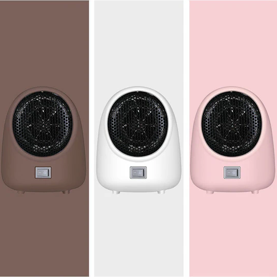 Minikachel voor thuis 400 W in zachte kleuren