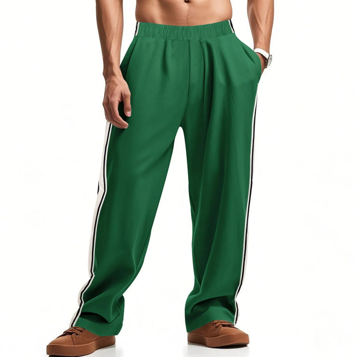 Casual Sweatpants met Rits en Elastische Taille voor Heren