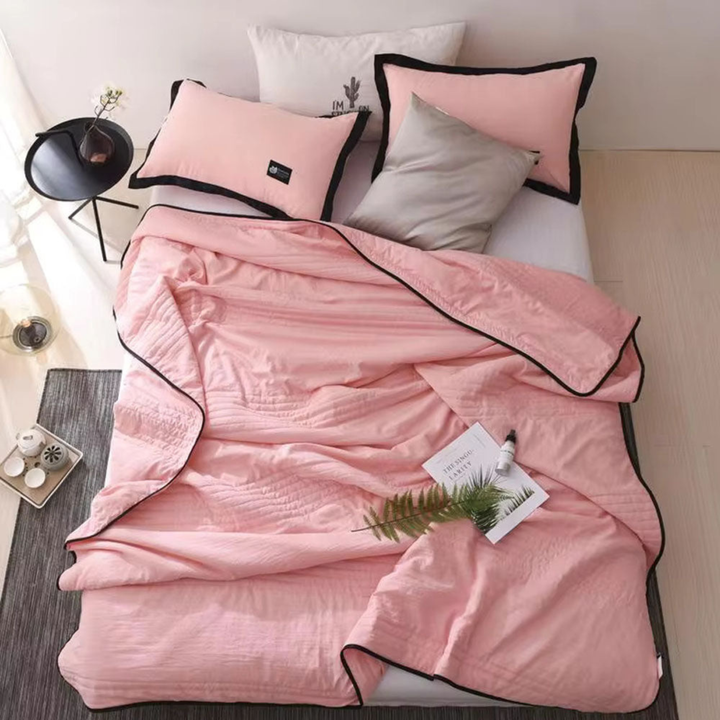 De Everchill Ice Cooling Blanket houdt je de hele nacht comfortabel en koel