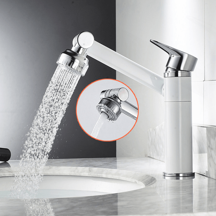 FLEXISPOUT – Flexibele 360° Kraan met Sproeifunctie voor de Wastafel