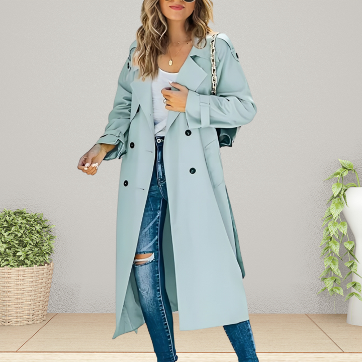 Dames Trenchcoat Tussenjas