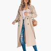 Dames Trenchcoat met Knopenlijst Aanbiedingsprijs